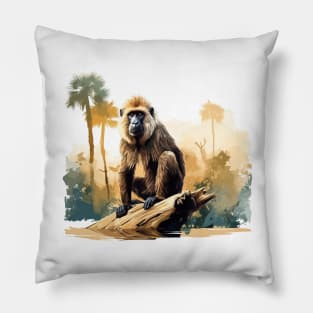 Baboon Pillow