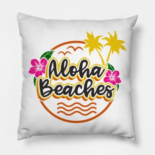 Aloha Beaches Pillow