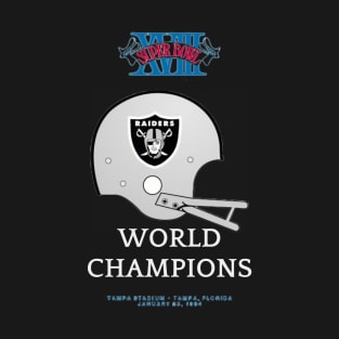 Super Bowl XIII World Champion Los Angeles Raiders T-Shirt