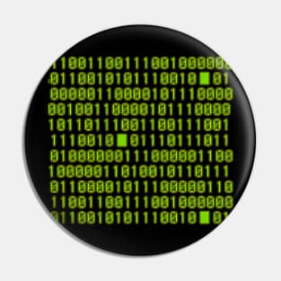 Binary Code (version 1) Pin