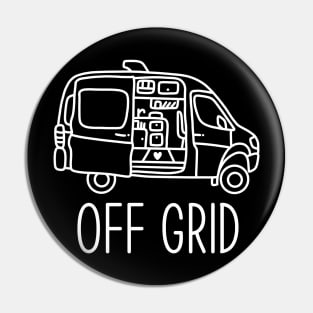 Off grid sprinter van Pin