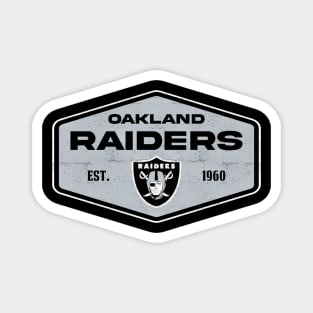 Vintage Badge Oakland Raiders - stilldark #111 Magnet