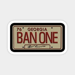 Smokey and the Bandit BAN ONE Plate Magnet