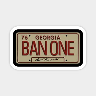 Smokey and the Bandit BAN ONE Plate Magnet