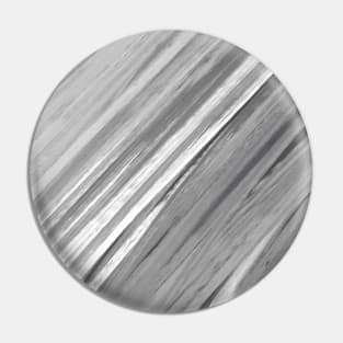 Acrylic brush strokes - silver grey Pin
