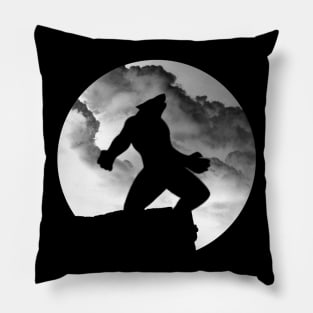 Wolf on the Edge Pillow