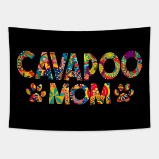 Cavapoo Mom Tapestry