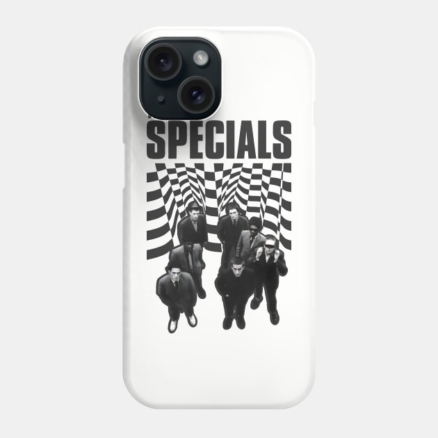 The soecials, black vintage Phone Case by Degiab