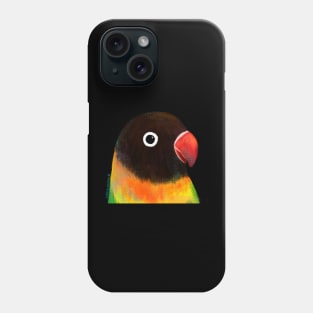 Green Masked Lovebird Phone Case