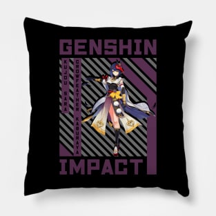 Kujou Sara | Genshin Impact Pillow