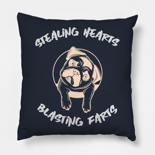 Stealing Hearts Blasting Farts Pillow by High Altitude