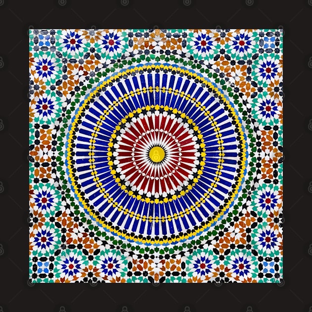 Mughal Inspired Tiles by Art by Ergate