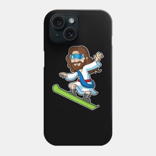 Snowboard Jesus Lover Phone Case