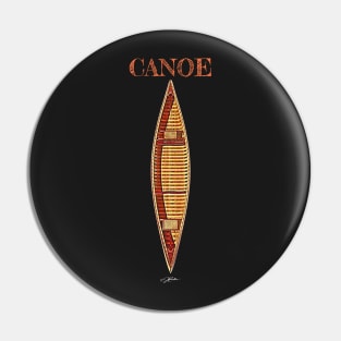 Canoe Pin