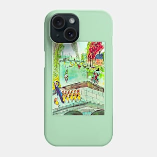 Madeline Book Illustration Phone Case