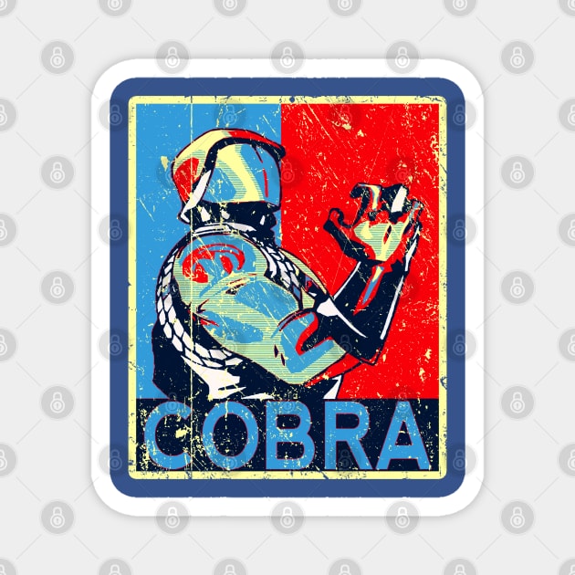 Cobra Commander // 80s Cartoons Magnet by Kiranamaraya