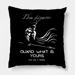 Quard what is yours and live better life ,apparel hoodie sticker coffee mug gift for everyone Pillow