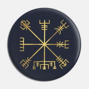 Vegvisir - Viking Compass Pin