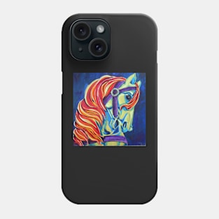Colorful Horse - Acrylic Painting Phone Case