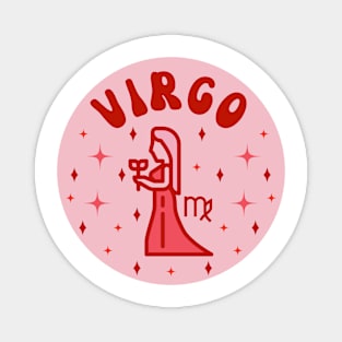 Virgo Zodiac Sign Magnet