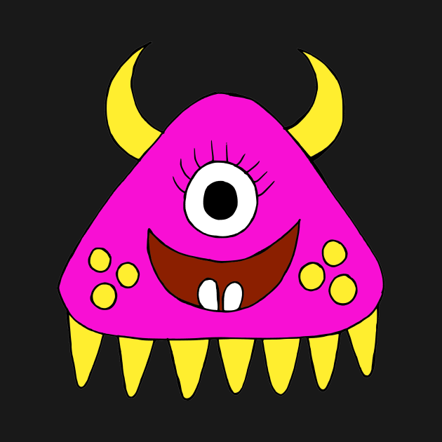 One Eyed Monster by coloringiship