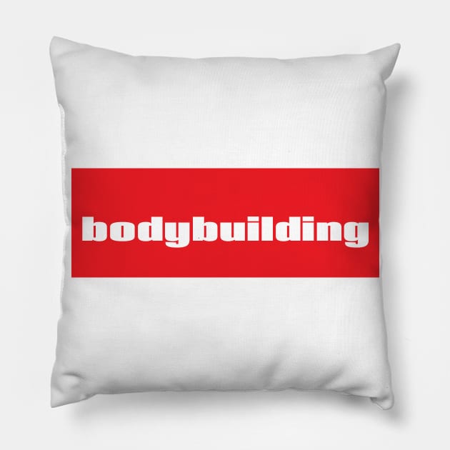 Bodybuilding Pillow by ProjectX23Red