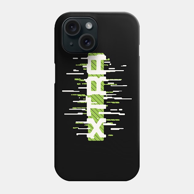 Xtra Typography Phone Case by Teefold