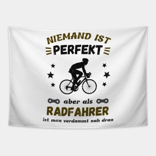 Fahrrad Perfektion Radfahrer Humor Fun Tapestry