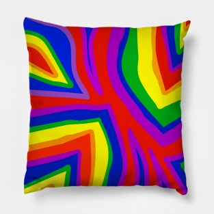 Pride Zebra Pillow