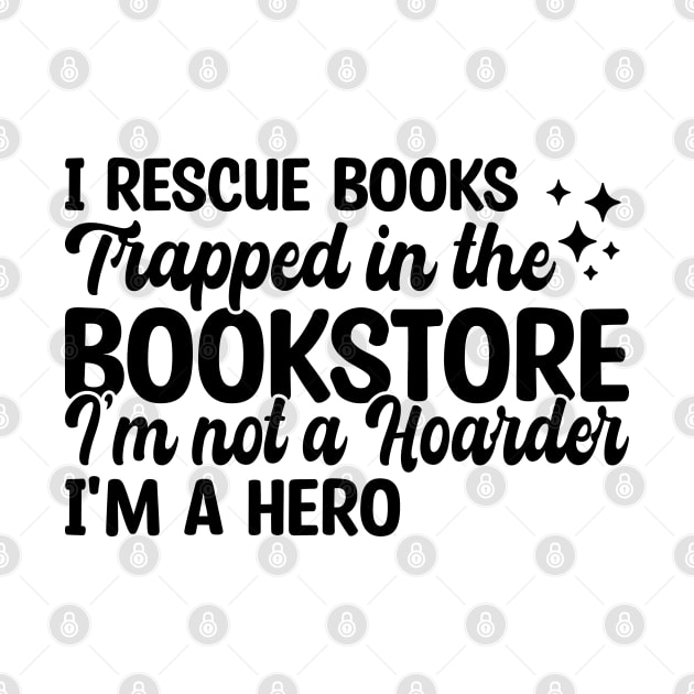 I Rescue Books Trapped In The Bookstore by Blonc