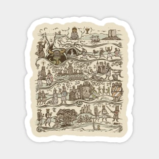 The Caerbannog Tapestry Magnet