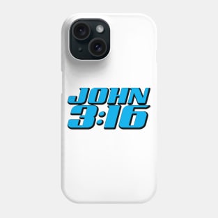 John 3:16 Bible Verse 2 White Version Phone Case