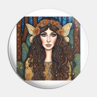 Cher as a fairy in the woods Pin