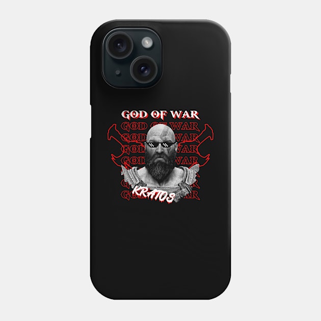 KRATOS GOD OF WAR - Streetwear Style Phone Case by Skywiz