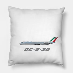 Alitalia DC-9-30 Tee Shirt Version Pillow