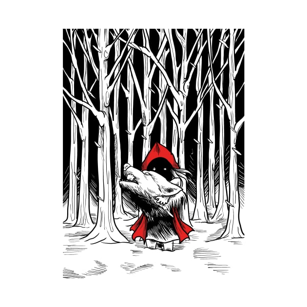 another red riding hood by setiaoneart