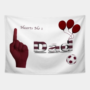 Hearts fc Dad gifts 1 Tapestry