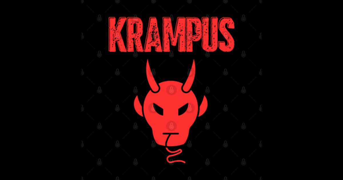 Krampus 2024 Krampus Sticker TeePublic