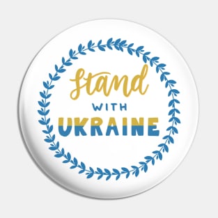 i stand with Ukraine Pin