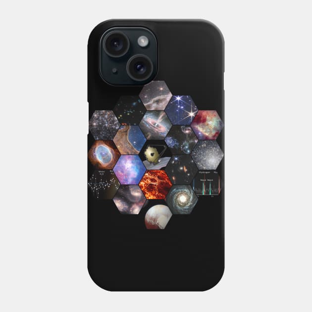 JWST James Webb Space Telescope Images Mosaic Phone Case by Brasilia Catholic