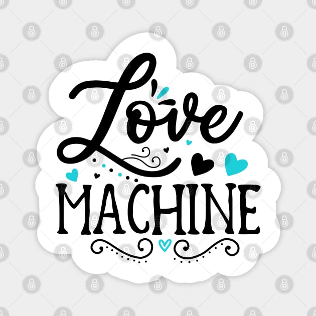 Love-Machine Magnet by TEENIE DESIGN