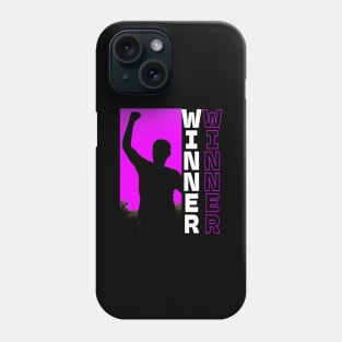 Purple Winner Phone Case