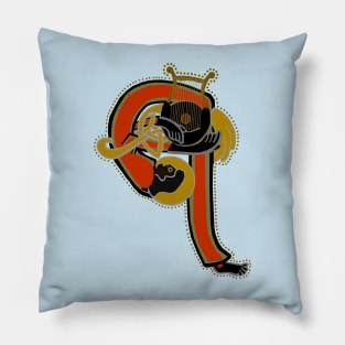 Dark Angel Letter Q Version Blue Pillow