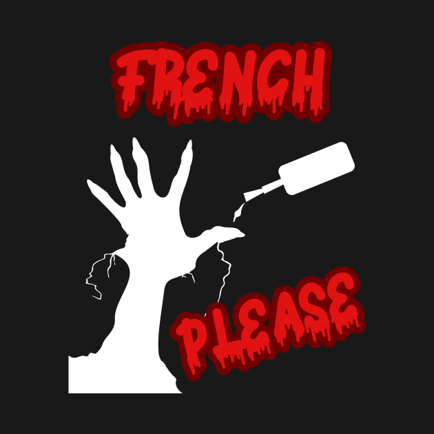 Funny gifts for halloween French Please by MARKBAY Shop