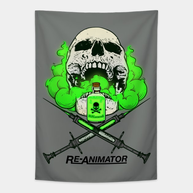 Re-Animator tribute Tapestry by RavenWake