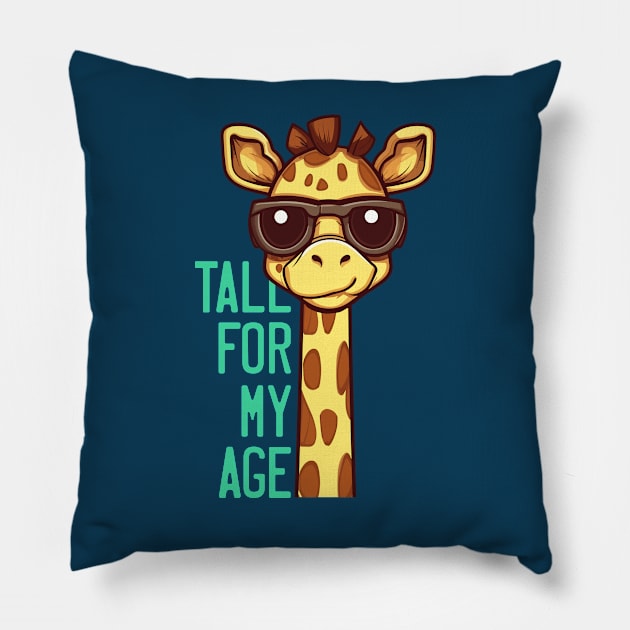 Tall For My Age Pillow by AwwfullyNice