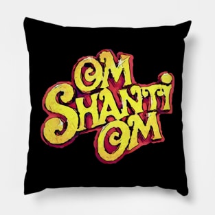 Om Shanti Om Poster Title Bollywood Famous Movie Hindi Pillow