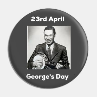 George's Day Pin