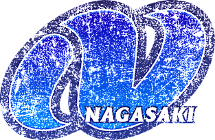 Nagasaki Prefecture Japanese Symbol Distressed Magnet