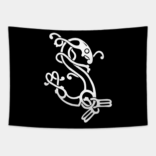 Dragon Knot work design Tapestry